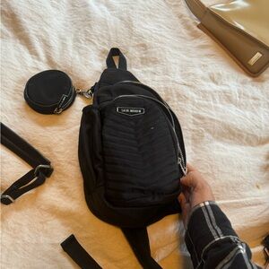 Like New Steve Madden Cross Body Backpack